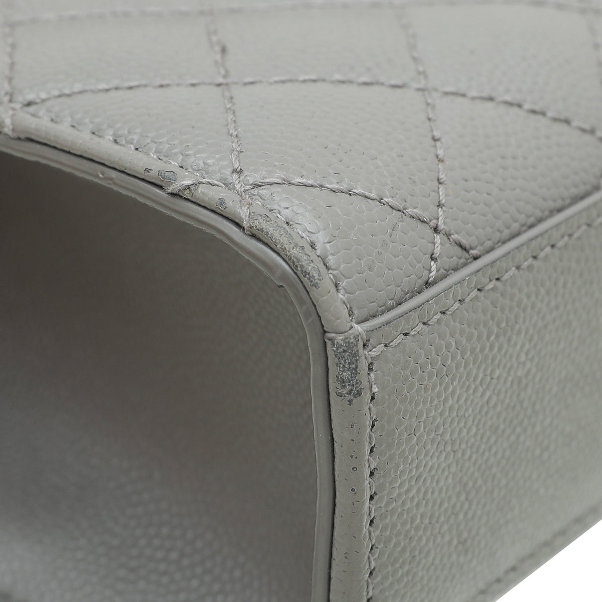 YSL Fog Monogram Mix Triquilt Medium Bag-YSL-THE CLOSET