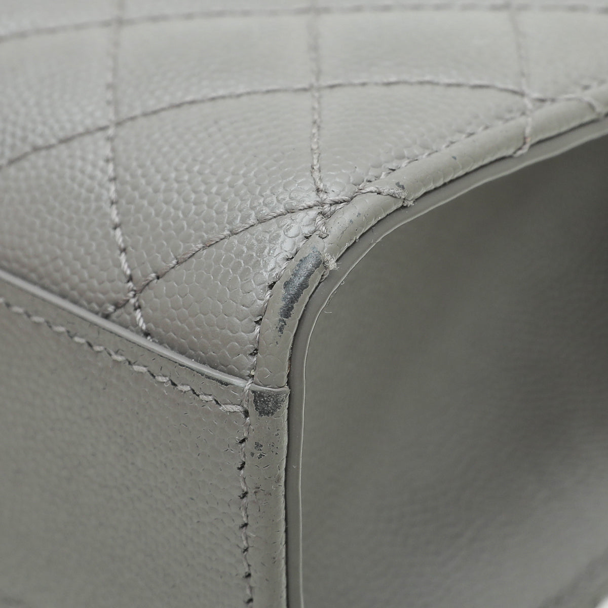 YSL Fog Monogram Mix Triquilt Medium Bag-YSL-THE CLOSET