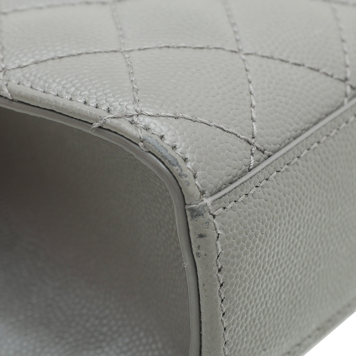 YSL Fog Monogram Mix Triquilt Medium Bag-YSL-THE CLOSET