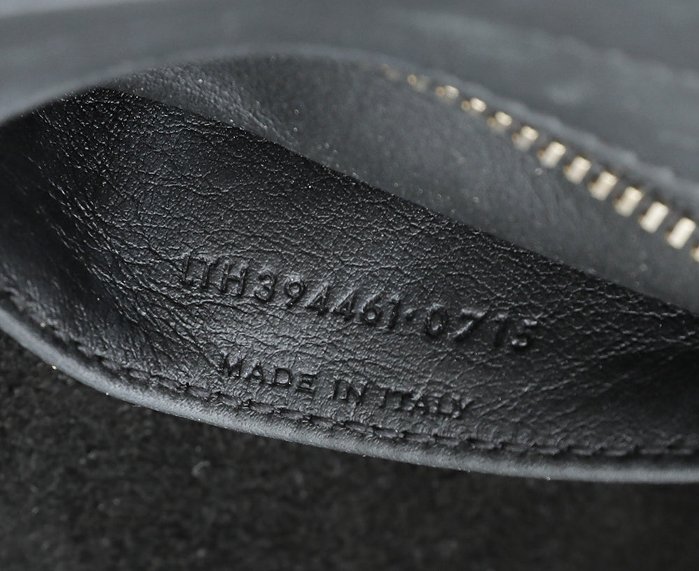 YSL Black Monogram Cabas Small Tote Bag-YSL-THE CLOSET