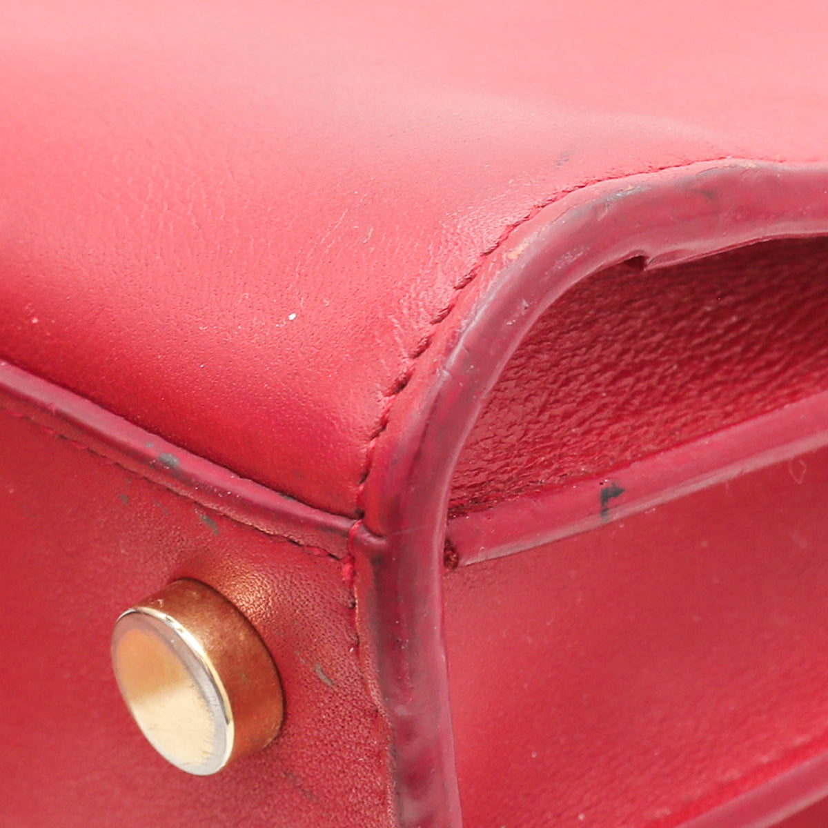 YSL Red Nano Sac De Jour Bag-YSL-THE CLOSET