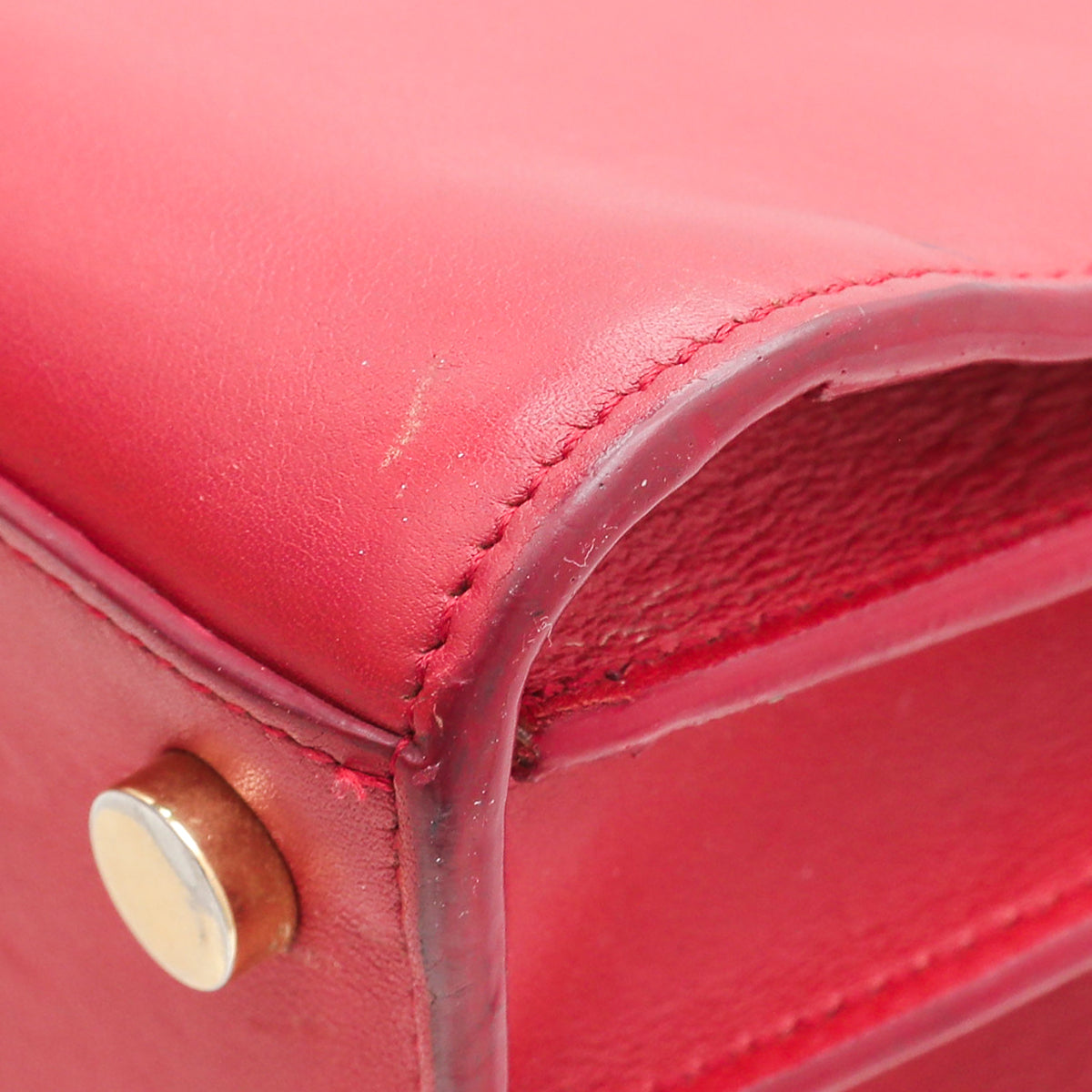 YSL Red Nano Sac De Jour Bag-YSL-THE CLOSET