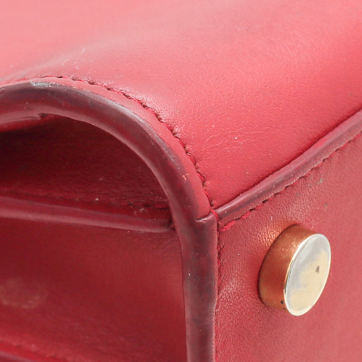 YSL Red Nano Sac De Jour Bag-YSL-THE CLOSET