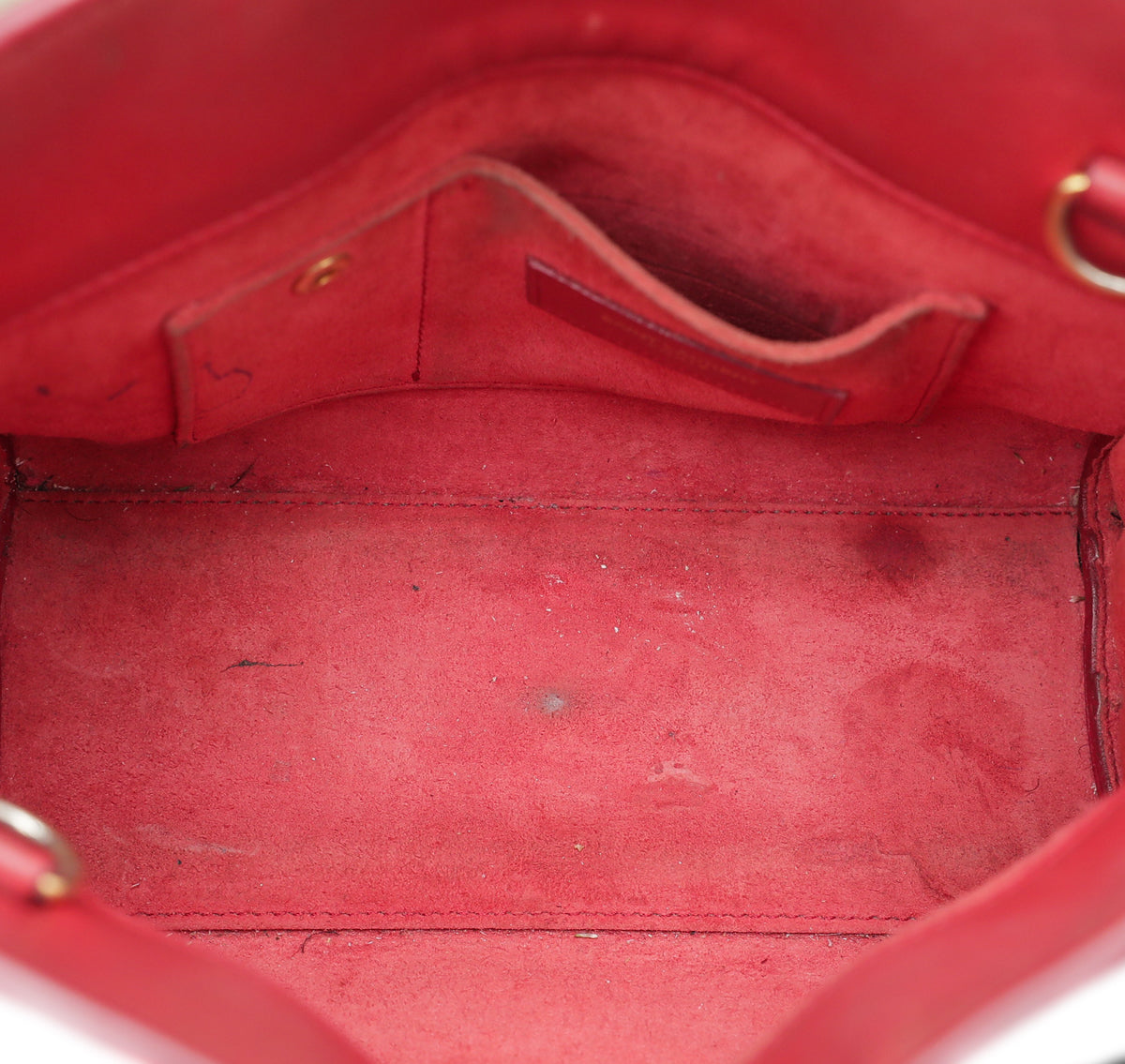 YSL Red Nano Sac De Jour Bag-YSL-THE CLOSET