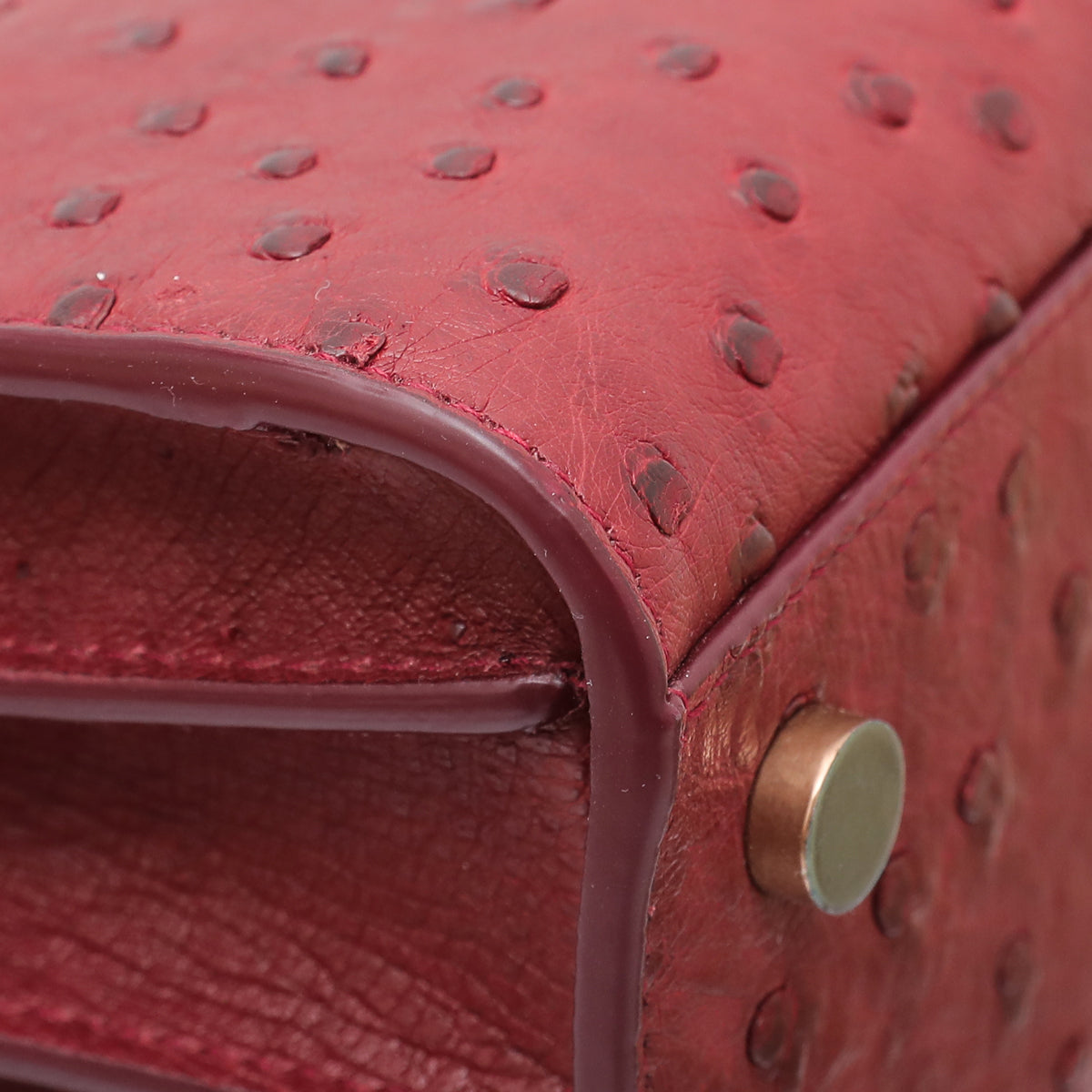 sac de jour nano in ostriche leather