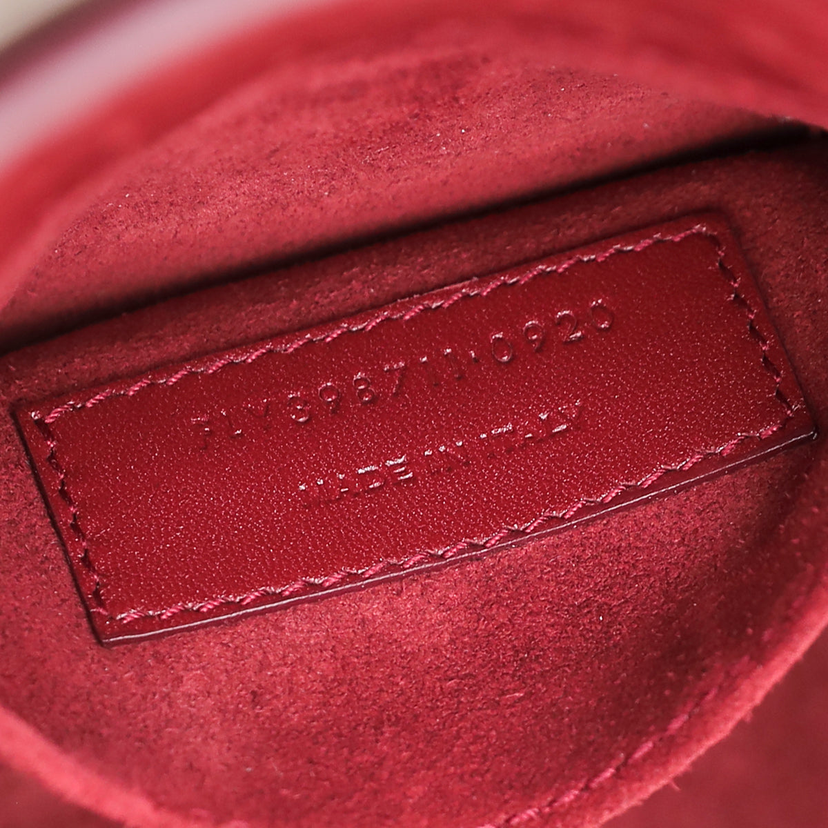 YSL Bordeaux Nano Ostrich Sac De Jour Bag-YSL-THE CLOSET