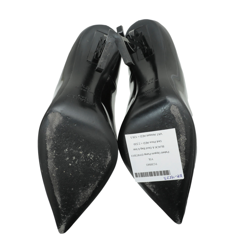 YSL Black Opyum Pump 37.5-YSL-THE CLOSET