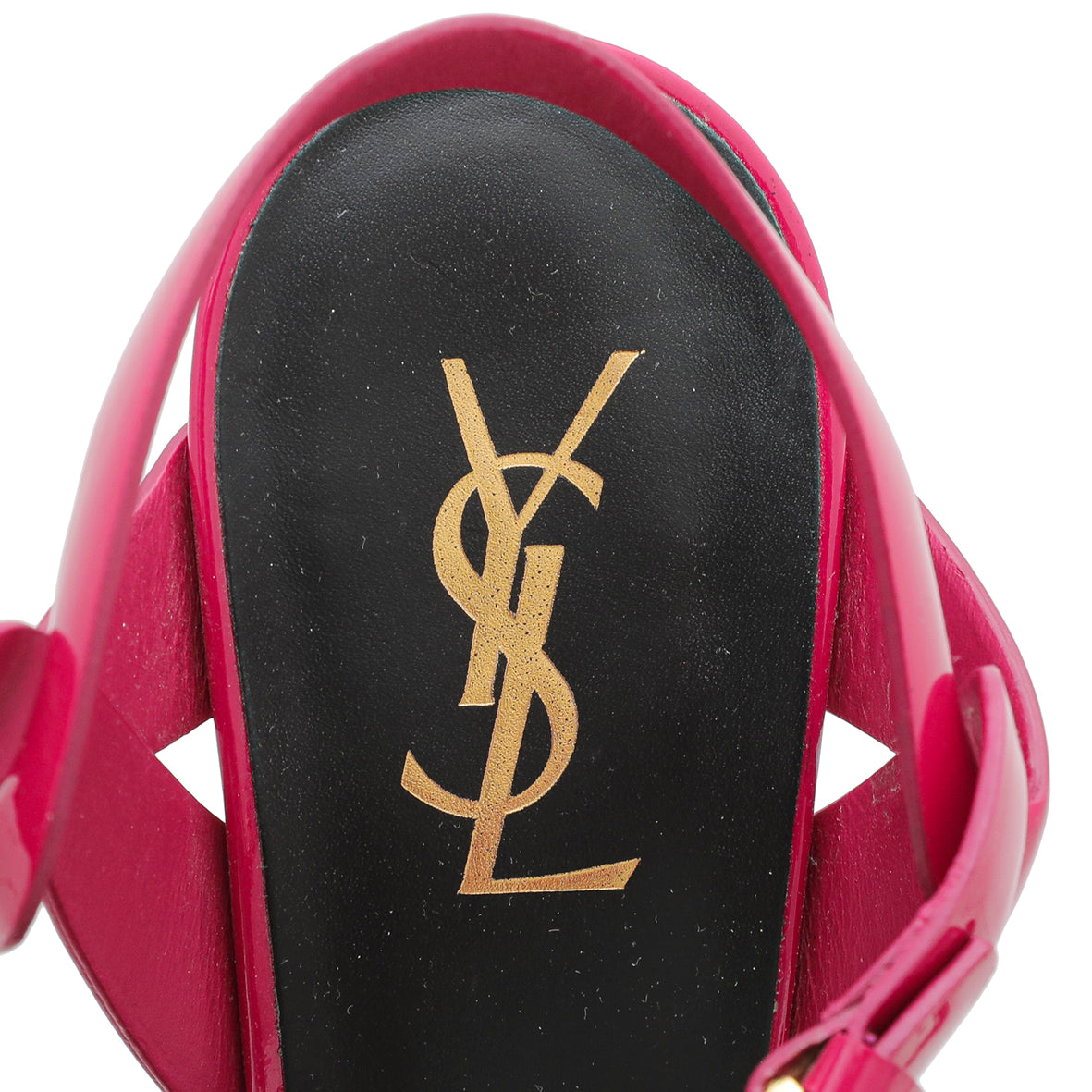 YSL Fuschia Tribute Sandal 40.5-YSL-THE CLOSET