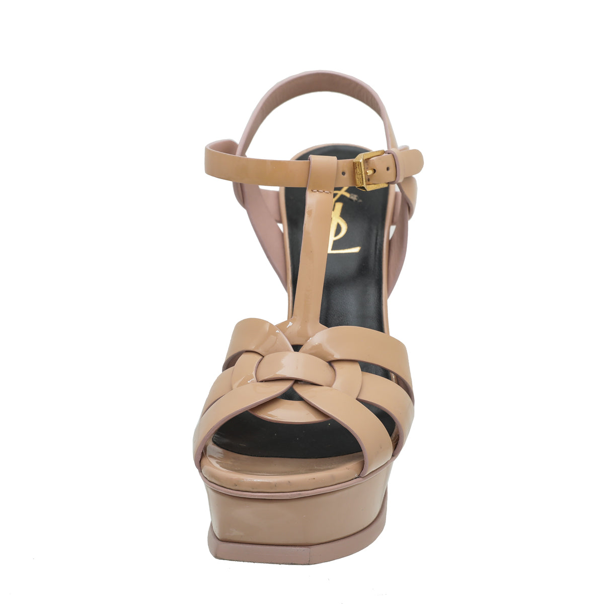 YSL Nude Tribute Sandals 35.5
