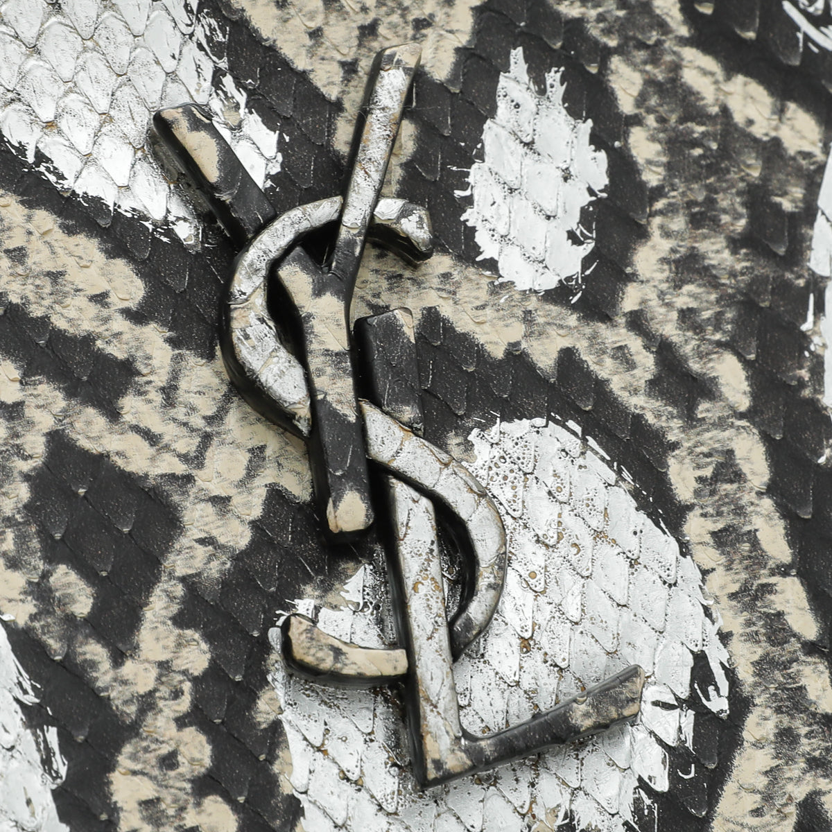 YSL Tricolor Python Toy Kate Strap Wallet-YSL-THE CLOSET