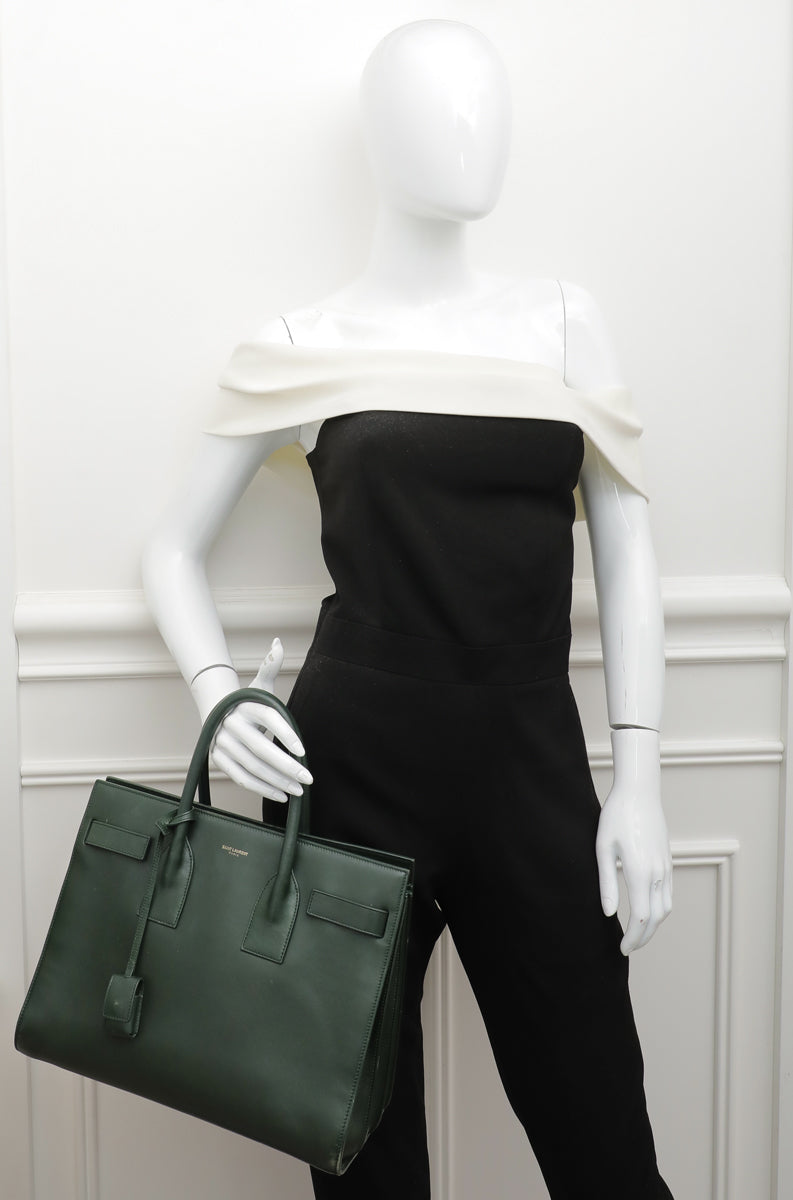 YSL Green Sac De Jour Small Bag-YSL-THE CLOSET