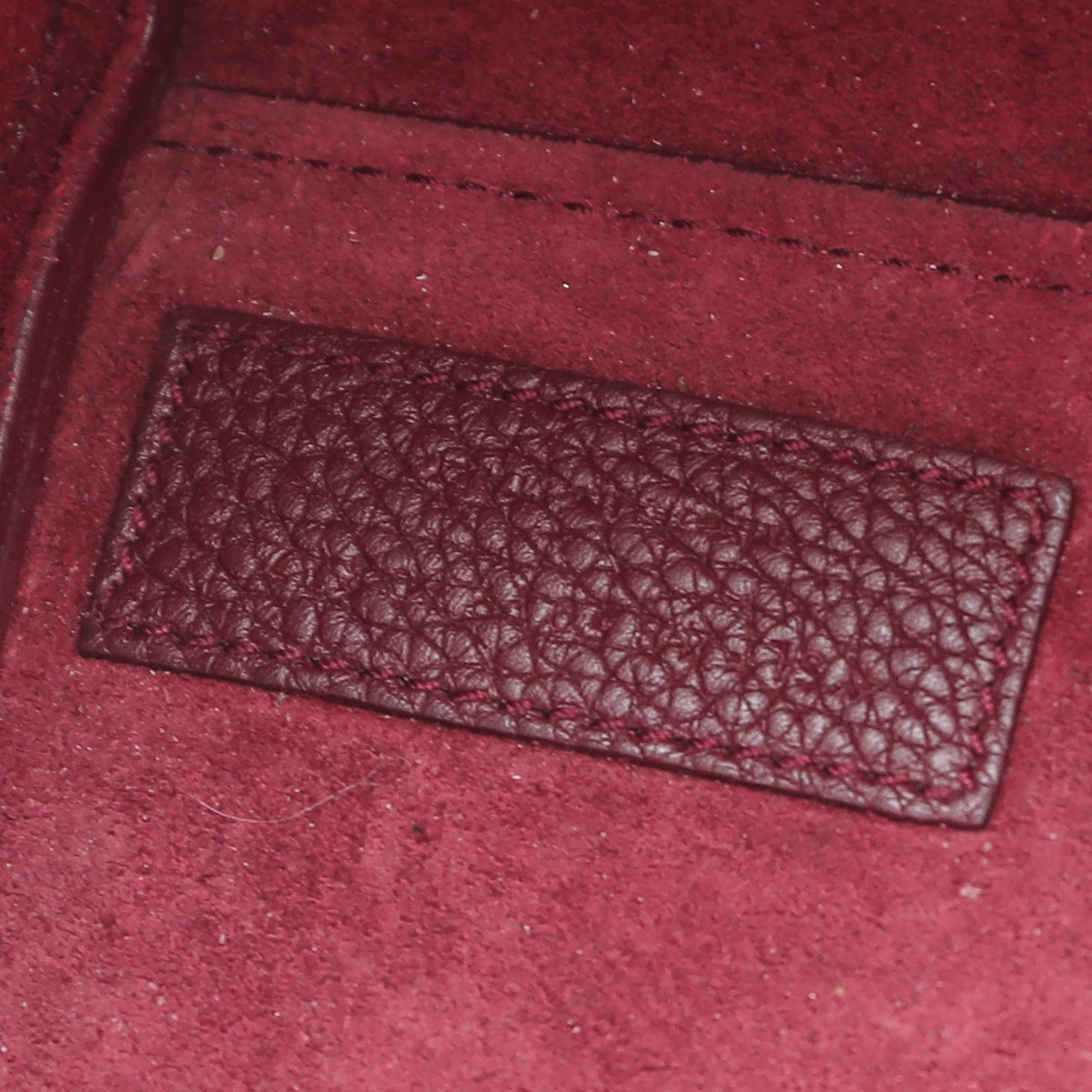 YSL Burgundy Sac De Jour Souple Nano Bag-YSL-THE CLOSET