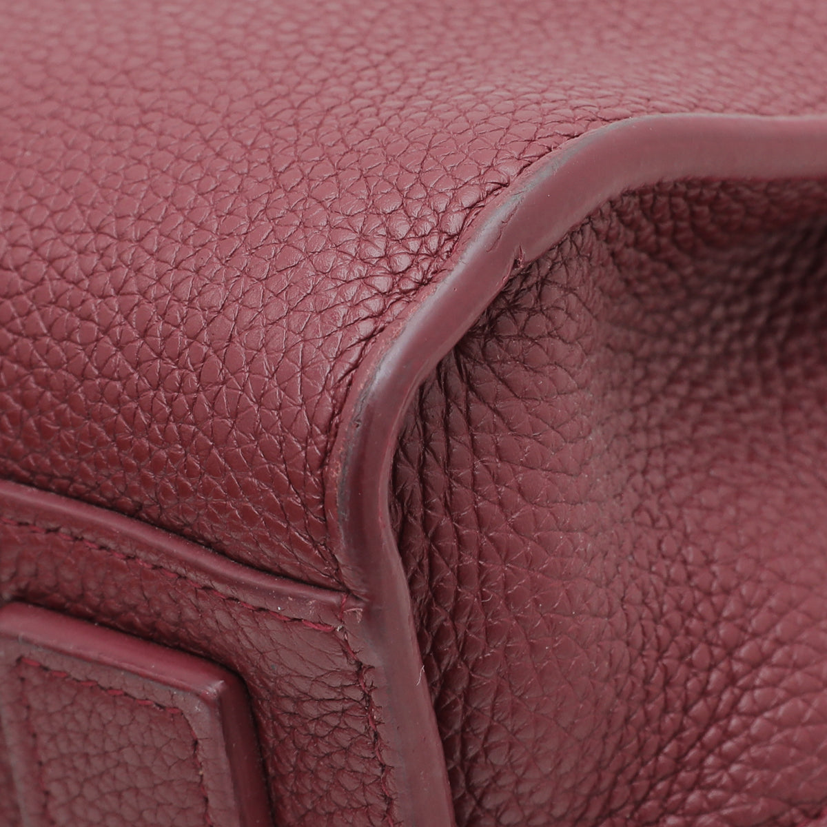 YSL Burgundy Sac De Jour Souple Nano Bag-YSL-THE CLOSET