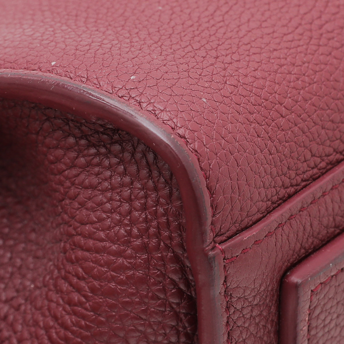 YSL Burgundy Sac De Jour Souple Nano Bag-YSL-THE CLOSET