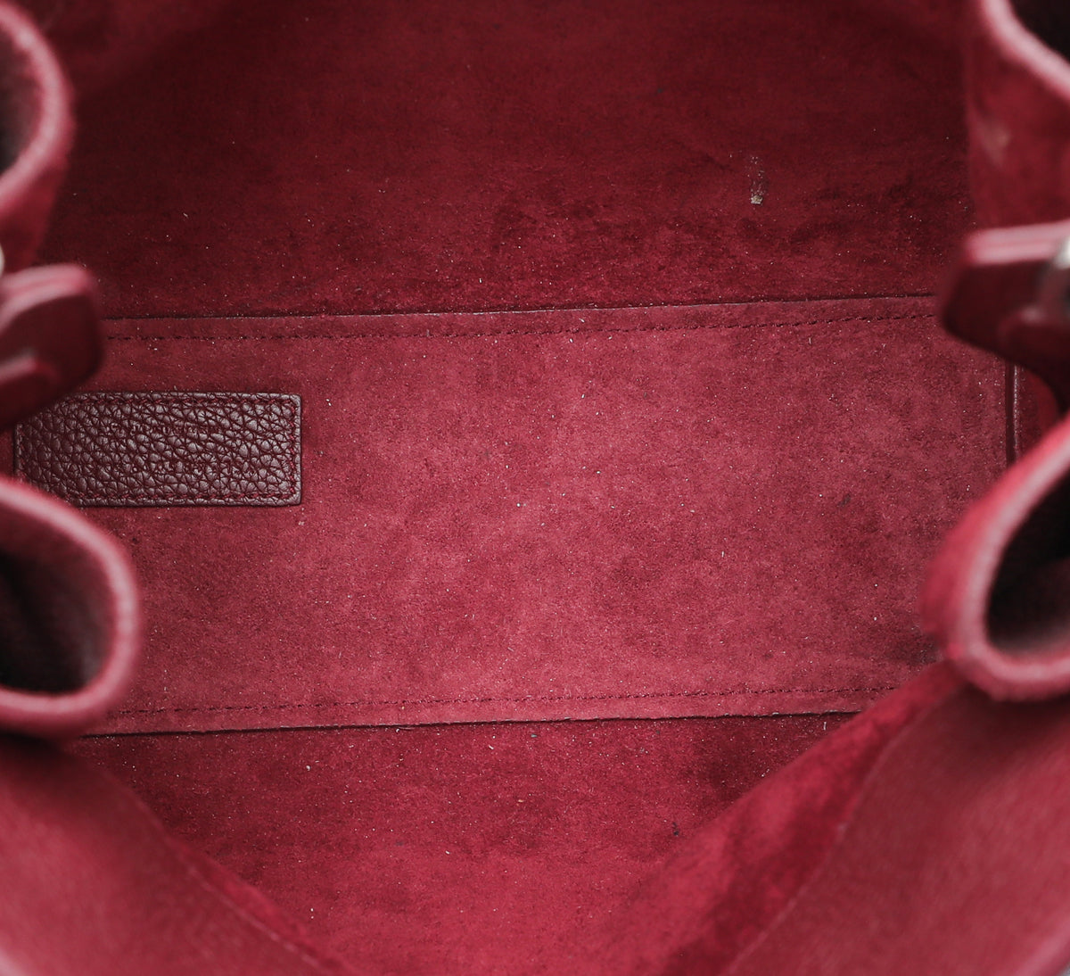 YSL Burgundy Sac De Jour Souple Nano Bag-YSL-THE CLOSET