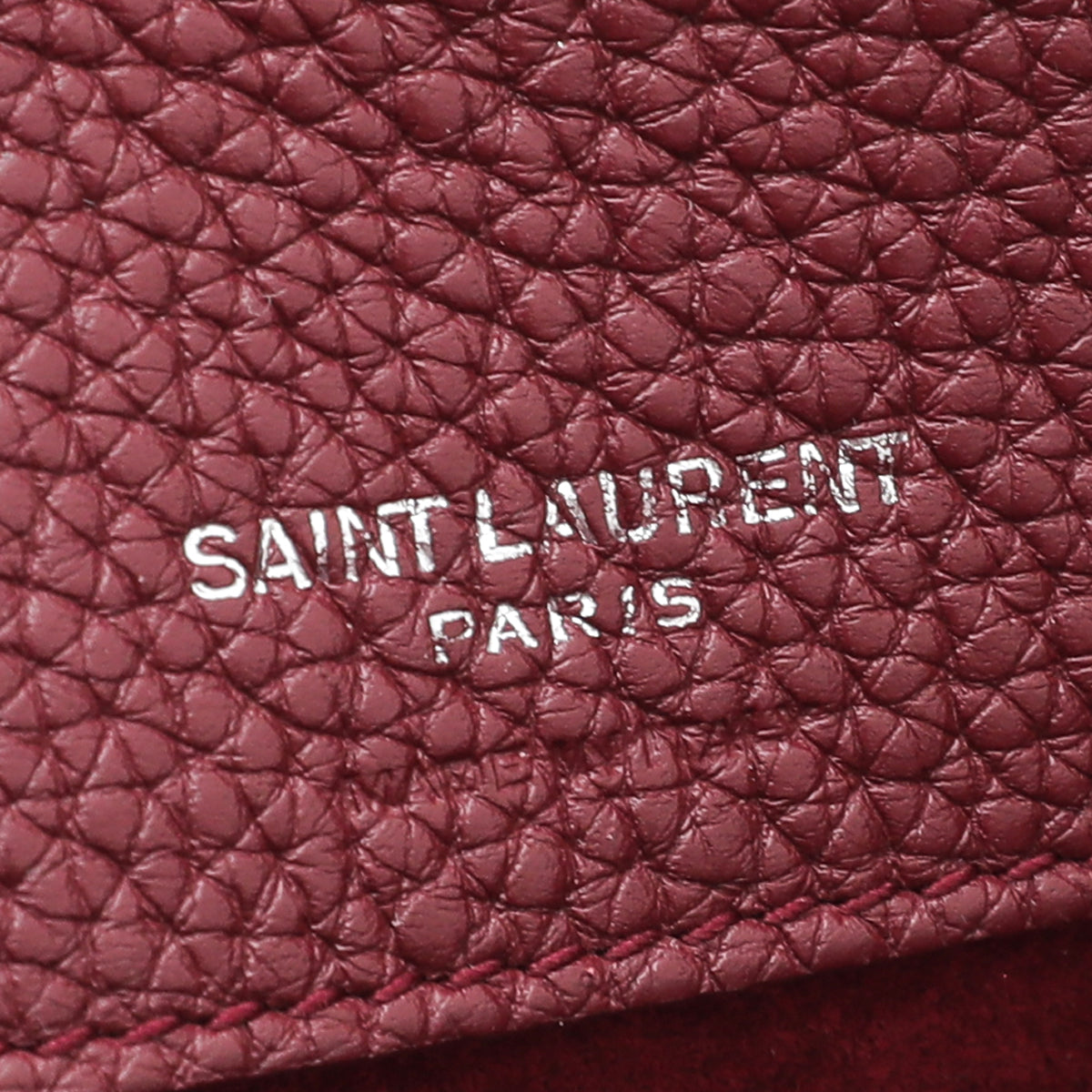 YSL Burgundy Sac De Jour Souple Nano Bag-YSL-THE CLOSET
