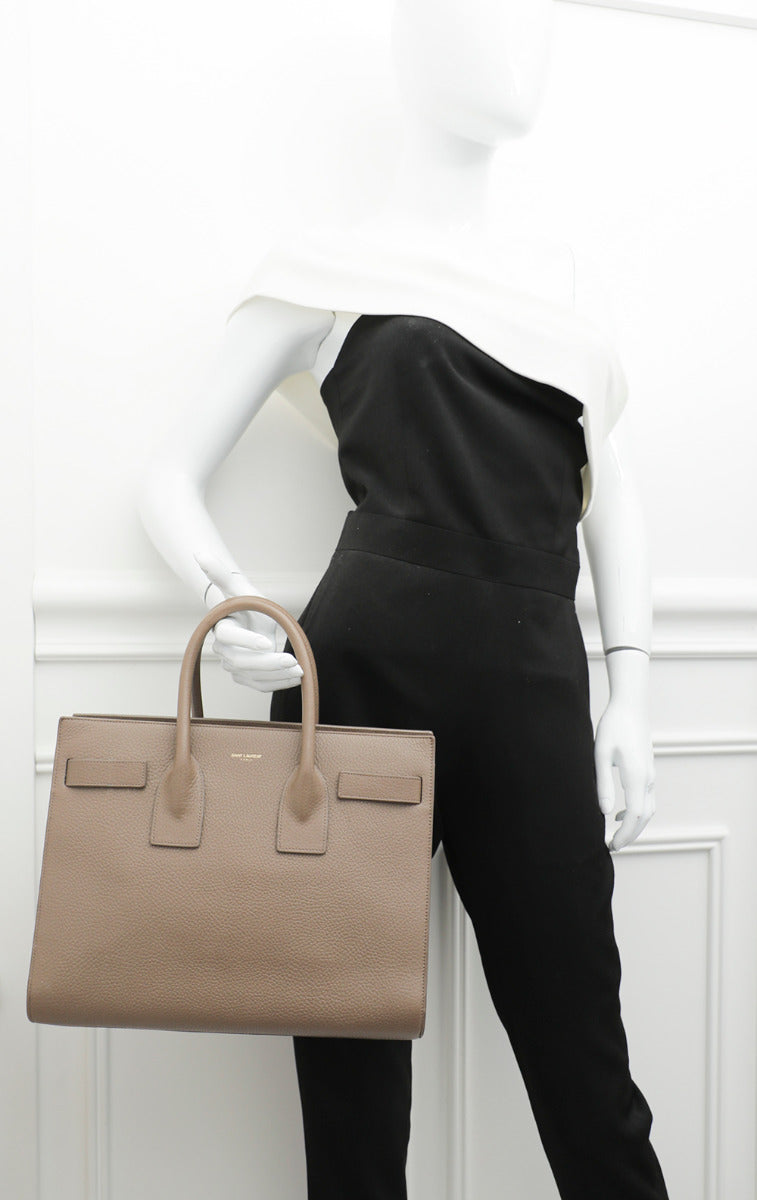 YSL Etoupe Sac De Jour Small Bag-YSL-THE CLOSET