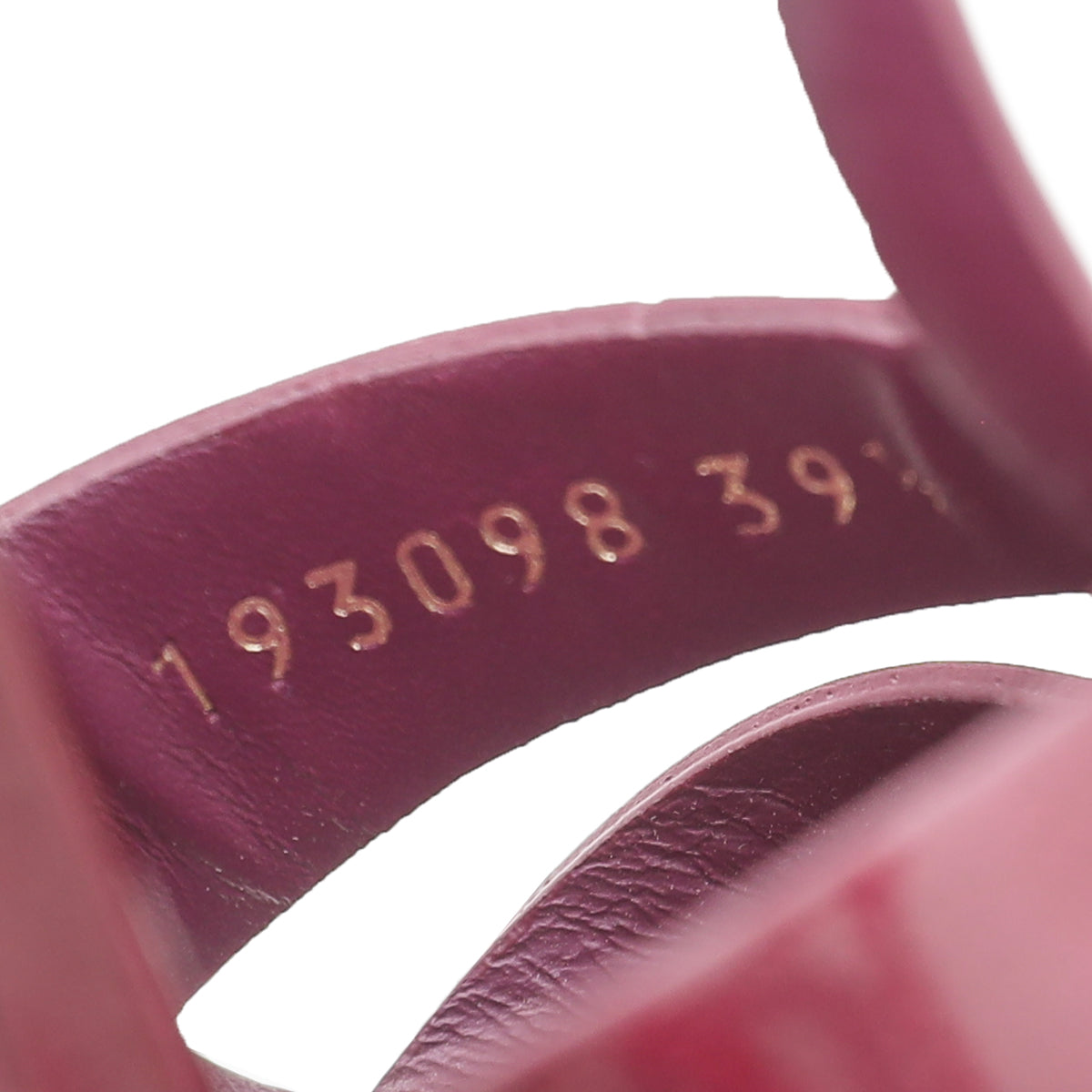 YSL Wine Tribute Sandal 39.5-YSL-THE CLOSET